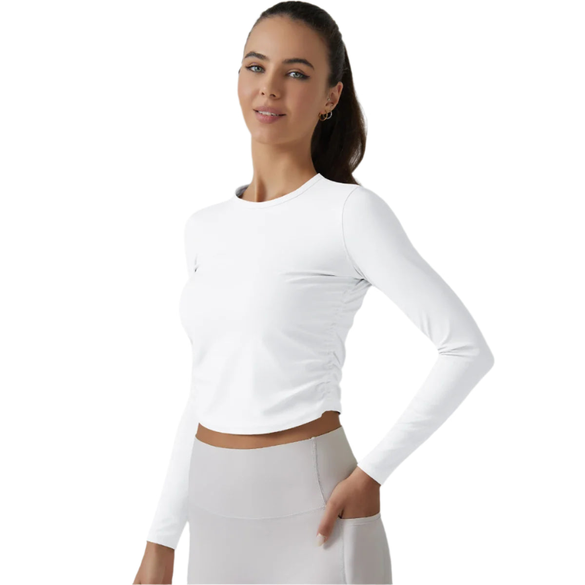 Women's Yoga Long Sleeve Shirt - Zenflow