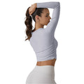 Women's Yoga Long Sleeve Shirt - Zenflow