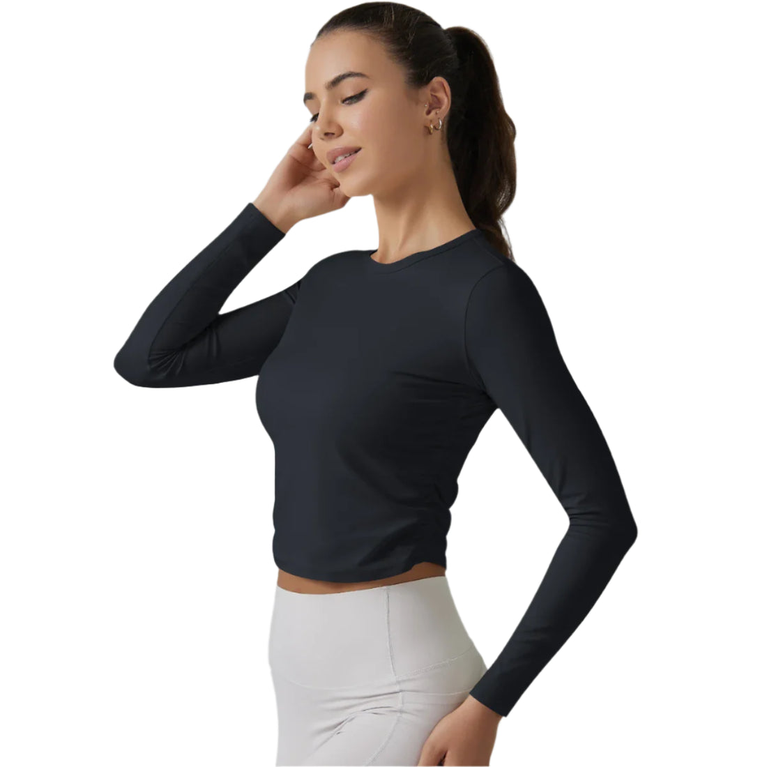 Women's Yoga Long Sleeve Shirt - Zenflow