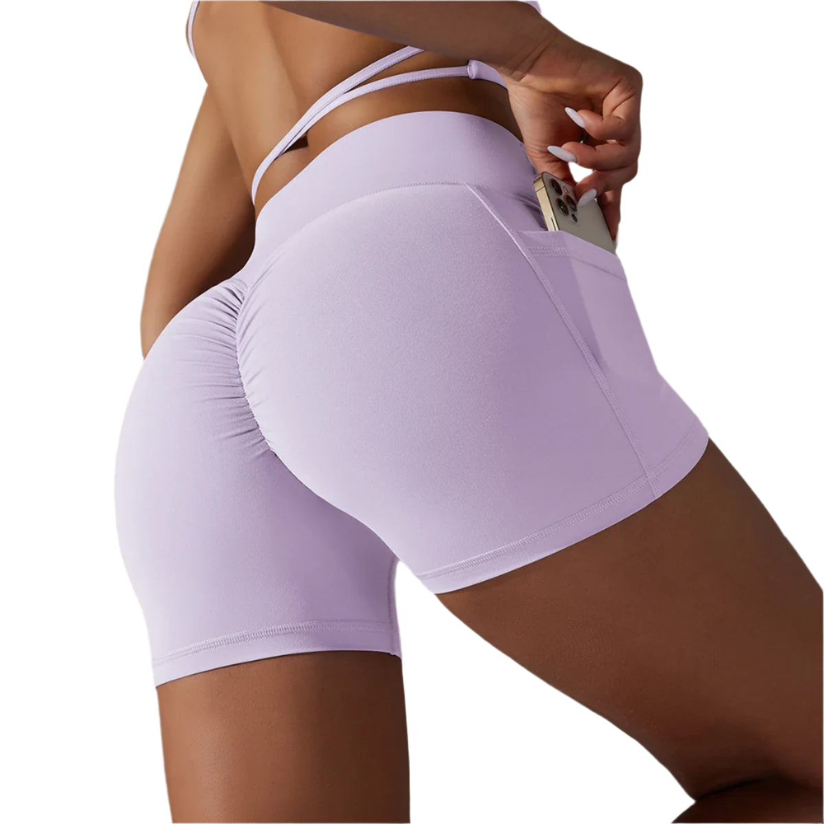 High Waist Shorts - Zenflow